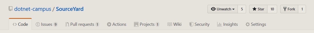 dotnet 部署 github 的 Action 进行持续集成