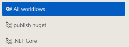 dotnet 配置 github 自动打包上传 nuget 文件