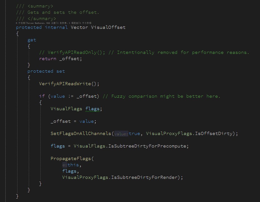 dotnet 读 WPF 源代码笔记 布局时 Arrange 如何影响元素渲染坐标